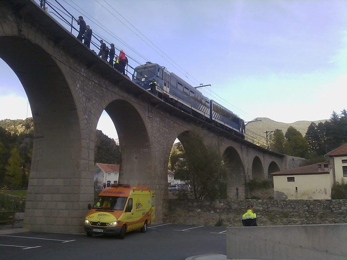 Vista general del simulacro realizado el 16 de octubre de 2012.