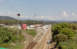 Renovación de vía en el trayecto Almoraima-Algeciras