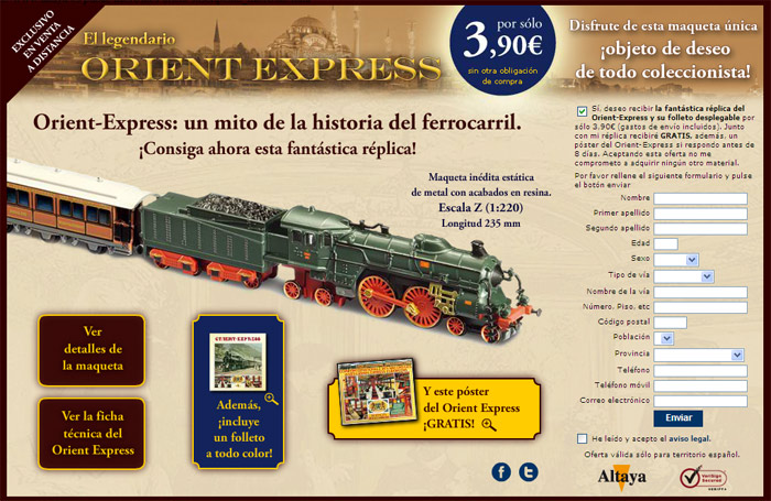Minitrain Orient-Express