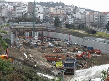 Licitadas por 5,2 millones las obras de la estacin provisional de Vigo-Urziz 