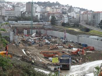 Licitadas por 5,2 millones las obras de la estaci�n provisional de Vigo-Urz�iz 