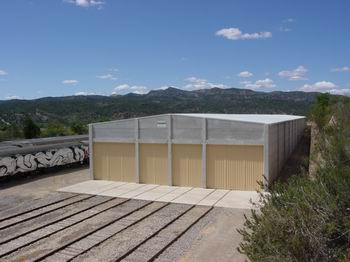 Inaugurada la cochera del Centro de Interpretación del Ferrocarril de Mora la Nova