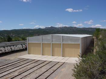 Inaugurada la cochera del Centro de Interpretacin del Ferrocarril de Mora la Nova