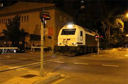 El puerto de M�laga recupera el servicio ferroviario