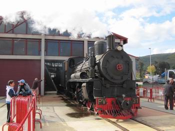 Encendido de la locomotora PV 31