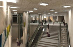 Ampliaci�n y mejora de la estaci�n barcelonesa de Paseo de Gracia
