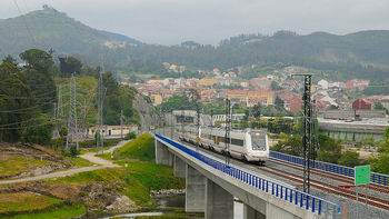 En servicio el nuevo tramo Arcade-Pontevedra del Eje Atl�ntico de alta velocidad