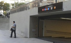 Abierto un nuevo acceso al intercambiador de La Sagrera-Meridiana, en Barcelona 