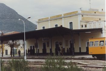 Galera fotogrfica del ltimo Tren del Aceite en 1984