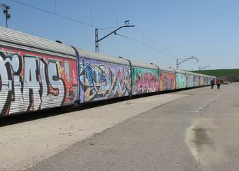 Los operadores del Observatorio del Civismo en el Transporte Ferroviario compartirn informacin sobre pintadas en los trenes 