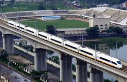 China abre 1.501 kilómetros de nuevas líneas de alta velocidad