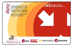 La tarjeta inteligente Mbilis de Metrovalencia cumple cinco aos con 322 millones de viajes
