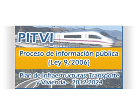 El Plan de Infraestructuras, Transporte y Vivienda 2012-2024, a información pública