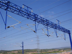 Adjudicada la electrificacin de la lnea de alta velocidad Valladolid-Venta de Baos-Palencia-Len