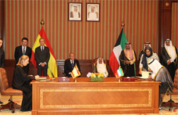 Acuerdo de colaboracin Espaa-Kuwait para el desarrollo de infraestructuras de transporte 