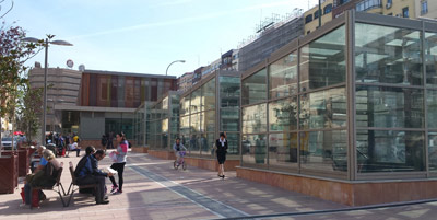 Ejecutado el 85 por ciento de las obras de remodelación del intercambiador de Avenida de América, en Madrid 