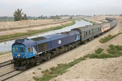 La agitacin social provoca una cada  del 87 por ciento del trfico ferroviario en Egipto