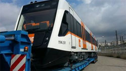 FGC recibe su primer tren de la nueva serie 114