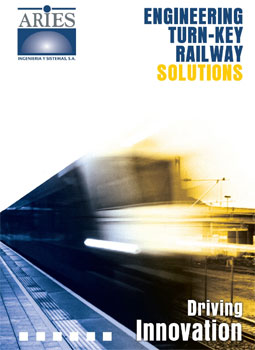 Aries Ingeniería presenta un nuevo sistema de Levante de tren y bajada múltiple de bogíes
