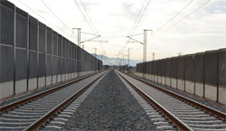 Pantallas acústicas para el nuevo acceso sur a Madrid en alta velocidad