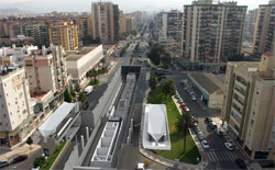 Licitada la construcción del tramo del metro de Málaga que llega al centro histórico