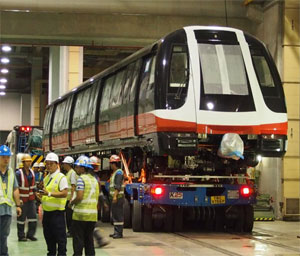 Entregadas las dos primeras unidades de Alstom para el Metro de Singapur