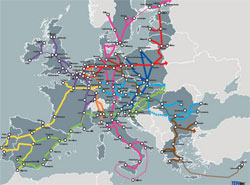 La Unión Europea apoya nueve proyectos de infraestructuras de la RTE-T en España