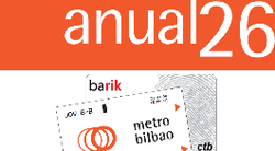 Nuevo billete anual para menores de veintiséis años de Metro Bilbao