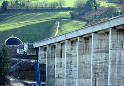 La obra licitada por Adif creció un 274,3 por ciento hasta julio 