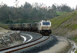 Concurso por el transporte de residuos urbanos por ferrocarril en Galicia