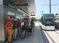 Metro de Mlaga transport 2,05 millones de viajeros en 2014 