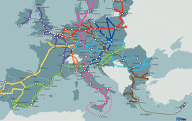 La Unión Europea apoyará la mejora de las conexiones de mercancías entre el sur de Europa y Alemania