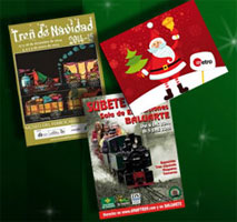 Actividades para las vacaciones de Navidad en torno al ferrocarril