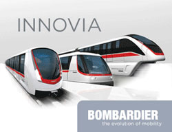 Premio de diseño para el monorrail Innovia 300 de Bombardier