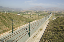 La obra ferroviaria supuso el 22,9 por ciento de la licitación pública en 2014