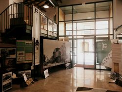 Exposición retrospectiva del centenario del Trenet de La Marina, en Teulada 