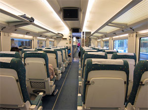 Los tiempos de viaje entre Santander y Madrid se reducirán a partir de abril 