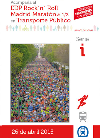 El recorrido del Maratón de Madrid 2015, totalmente accesible en metro 