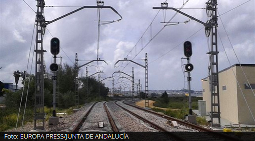 Primeras pruebas de los sistemas de señalización del tren tranvía de la Bahía de Cádiz 