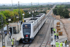 Concluyen los trabajos de vía en más de setenta kilómetros de la red de Metrovalencia 
