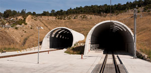 Doce túneles de la línea de alta velocidad Madrid-Barcelona-Frontera francesa serán más accesibles 