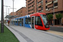 Hoy comienza la construcci�n de la l�nea 1 del tranv�a de Murcia 