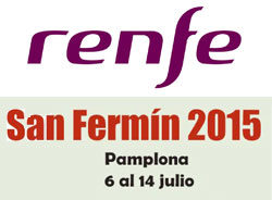 Sanfermines en tren: 120.000 plazas para viajar a Pamplona durante las fiestas 