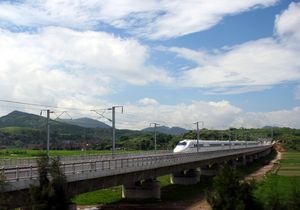 China construir� una segunda l�nea de alta velocidad entre Fuzhou  y Zhangzhou 