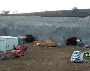 Calado el túnel de La Canda, en la línea de alta velocidad Madrid-Galicia