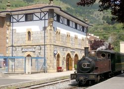 La temporada de trenes de vapor en el Museo Vasco del Ferrocarril concluye el 1 de noviembre