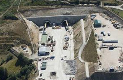 Concluye la perforación de la vía derecha del túnel bitubo de La Canda