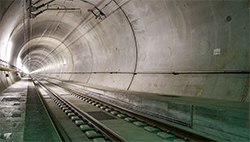 Comienzan las pruebas en el túnel de base del Gotardo