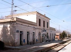 Comienza la rehabilitacin de las estaciones zaragozanas de Fuentes de Ebro y Quinto