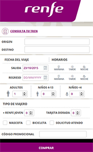 Renfe renueva su página web y lanza la venta en tres pasos